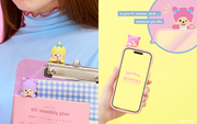 HIPPERS Monchhichi COLORS: Wink Series - Shelf Series Highlight