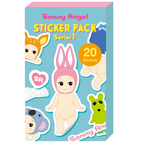 Sonny Angel Sticker Pack - Series 1 - Treasured Gift Selection
