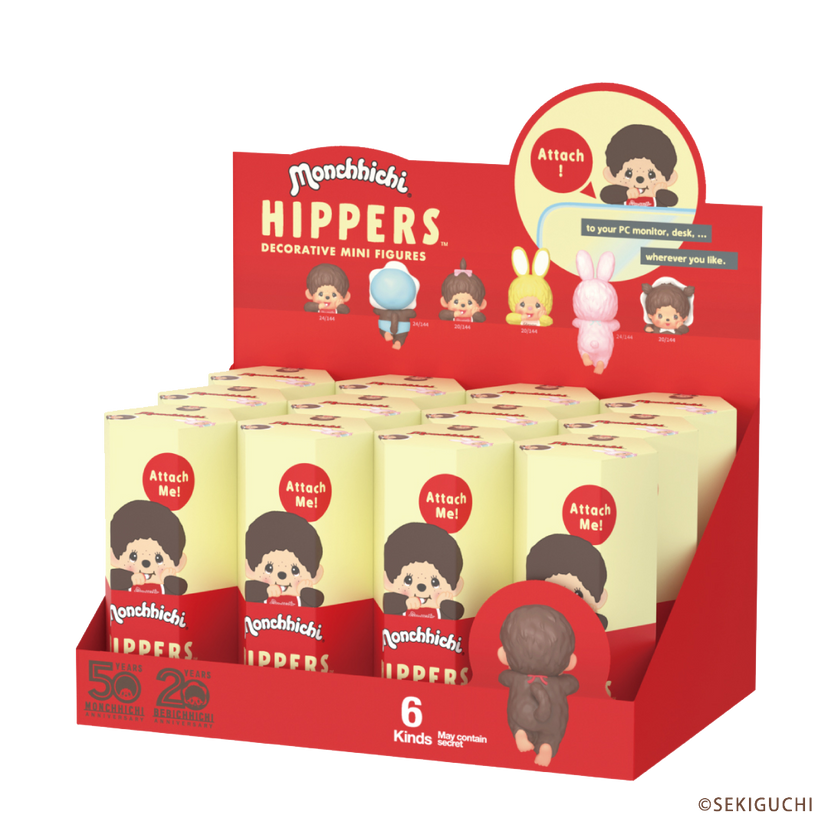 HIPPERS Monchhichi - Collector Showcase Choice
