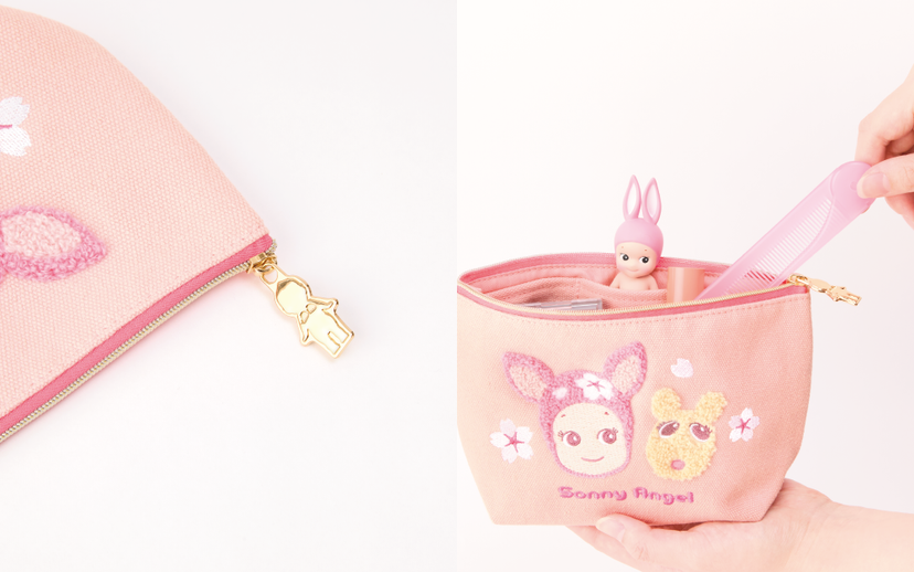 Cherry Blossom Series Zipper Pouch - Treasured Pocket Companion