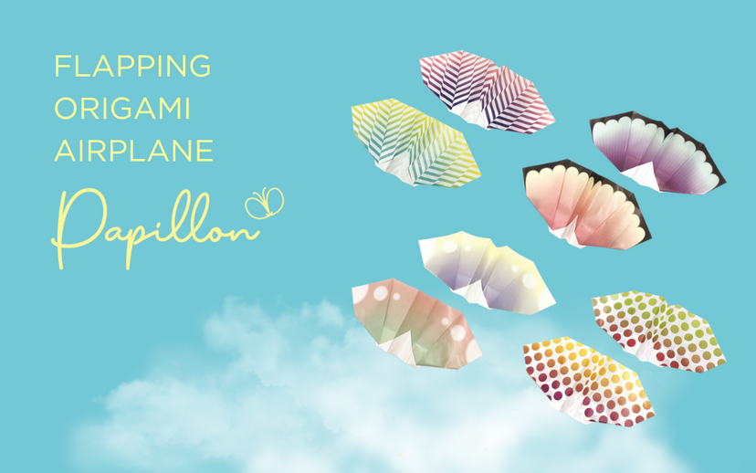 Papillon Origami Airplanes - Collector Playful Treasure