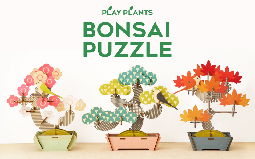 Play Plants Bonsai Puzzles - Storybook Curated Find