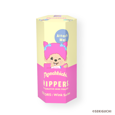 HIPPERS Monchhichi COLORS: Wink Series - Shelf Series Highlight