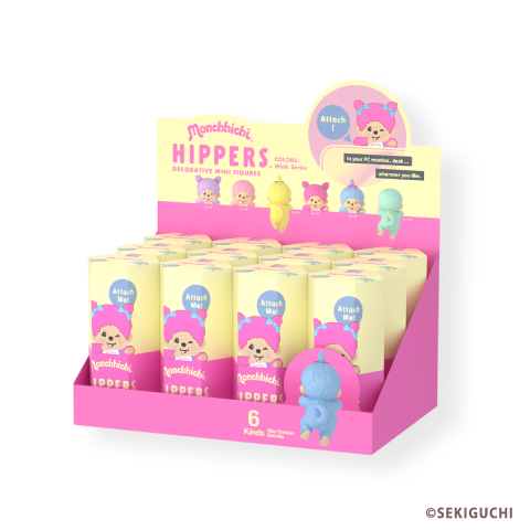 HIPPERS Monchhichi COLORS: Wink Series - Shelf Series Highlight